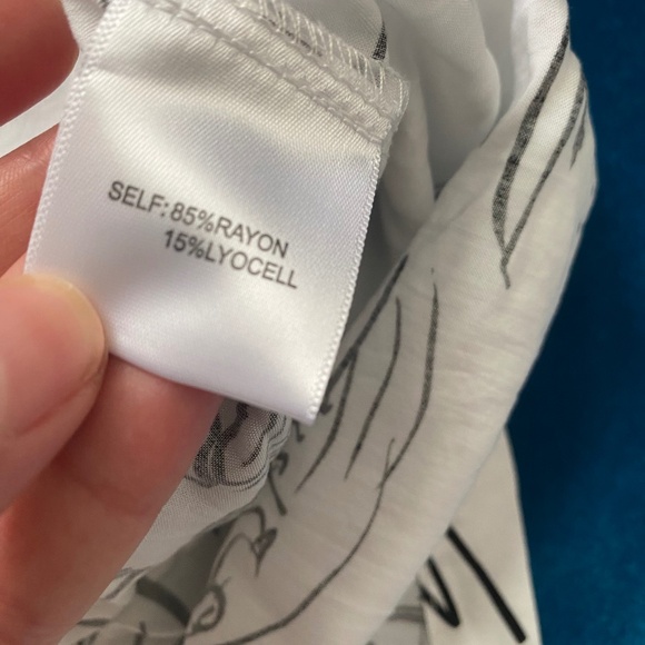 🍷💐 NEW Women's XL Wine Glass Dinner Party Blouse - Cocktails, Charcuterie - Picture 14 of 14